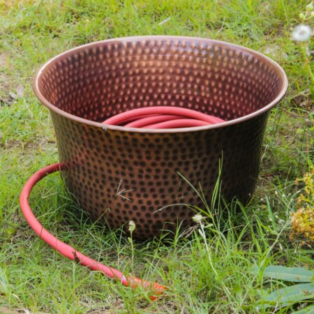 Hammered Hose Pot