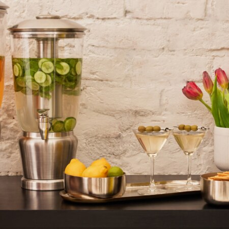 BOISSON Beverage Dispenser - Silver