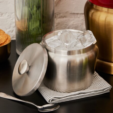 GLACE Ice Bucket - Silver
