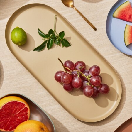 OVOID TRAY - Coffee