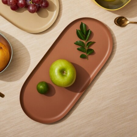 OVOID TRAY - Mocha