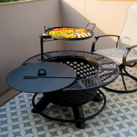 Ember Cove 360° Multifunction Fire Pit & Grill